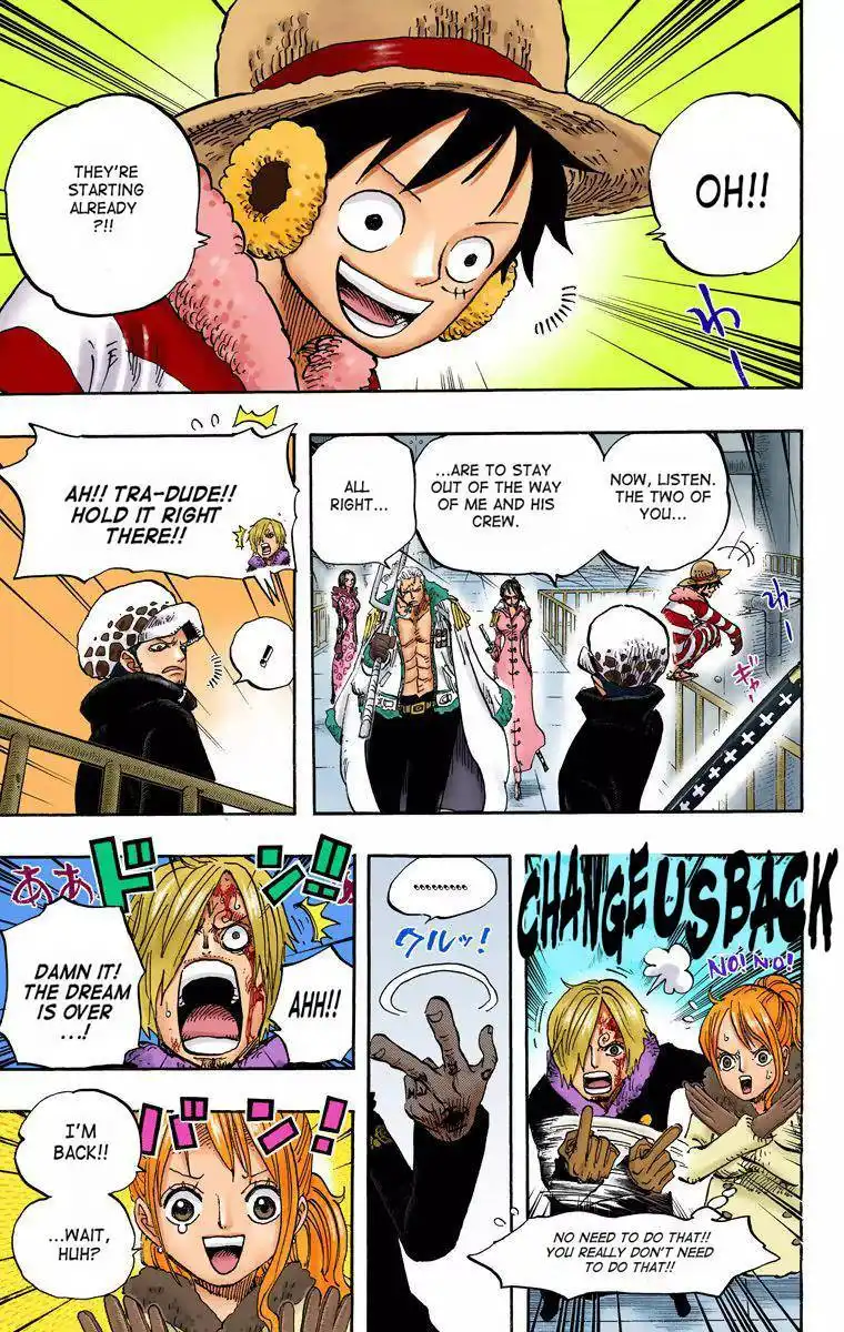 One Piece - Digital Colored Comics Chapter 678 10